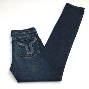 Citizens of Humanity Jeans Venetian #163 Ava Straight Leg Dark Wash Stretch 27